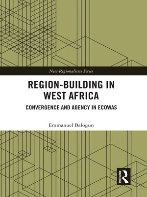 cover image of Region-Building in West Africa